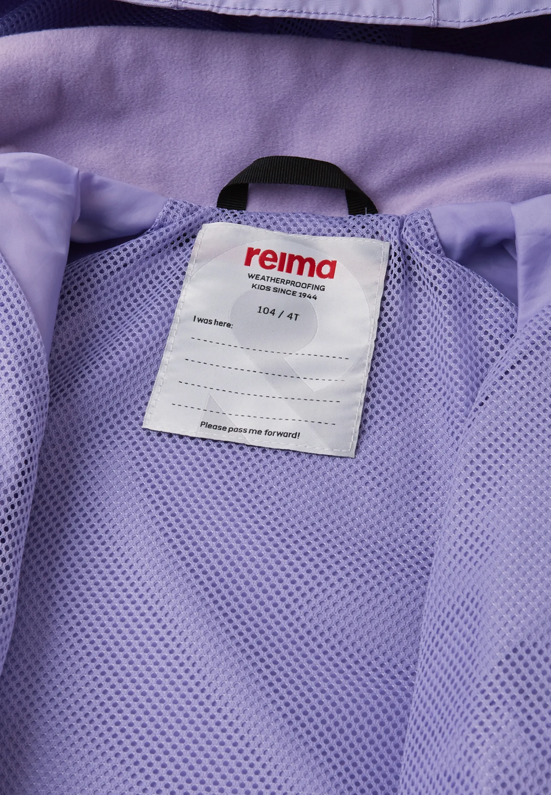Reimatec vu00e4likausitakki Soutu, violetti