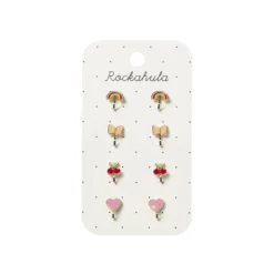 Rockahula Carnival Clip on Earring korvakorut 4-pack