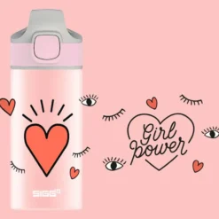 SIGG Miracle Kids juomapullo Girl Power, 0,4L