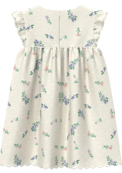 s.Oliver Baby kukkakuviollinen mekko, valkoinen