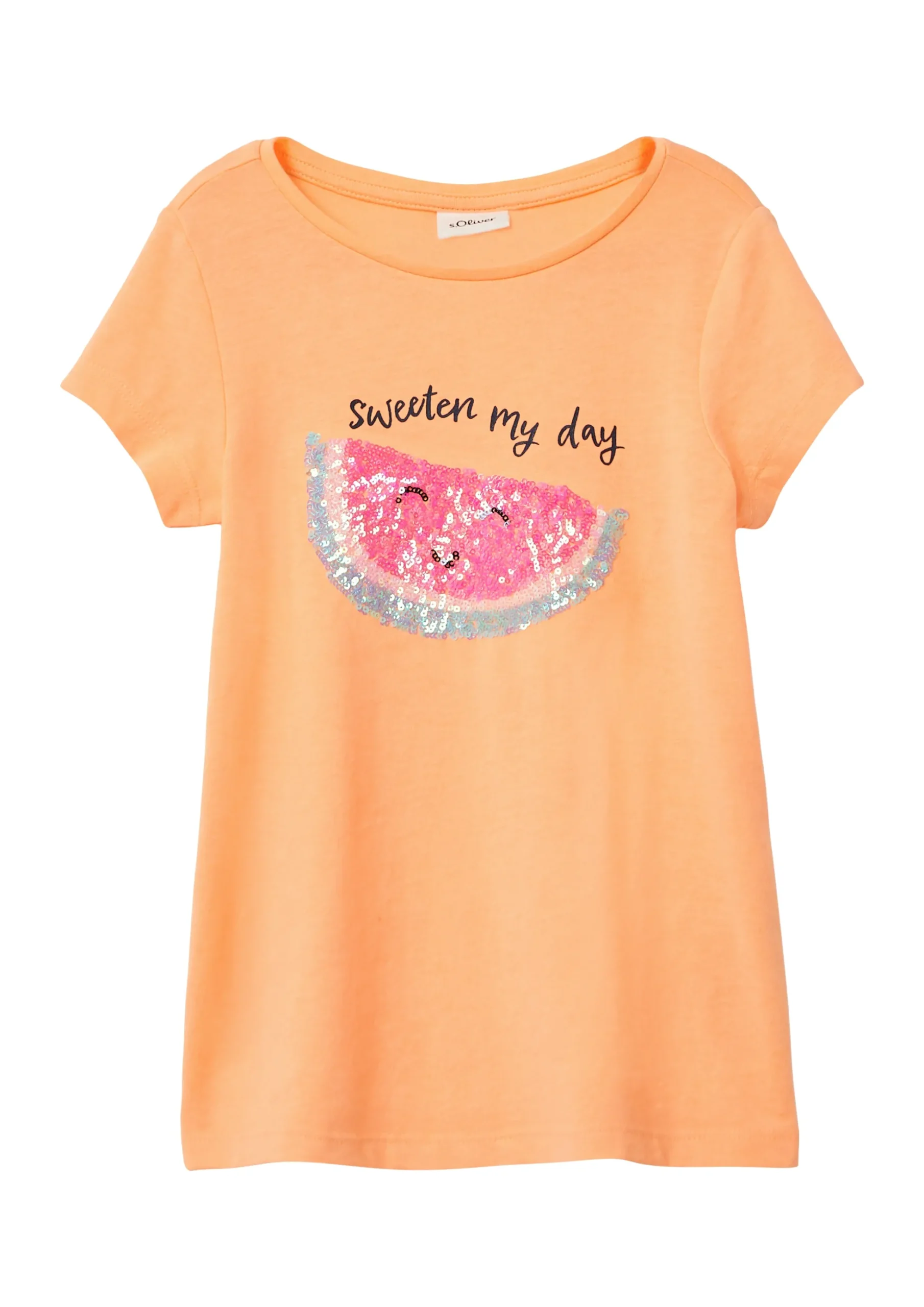 s.Oliver t-paita, Light neon orange