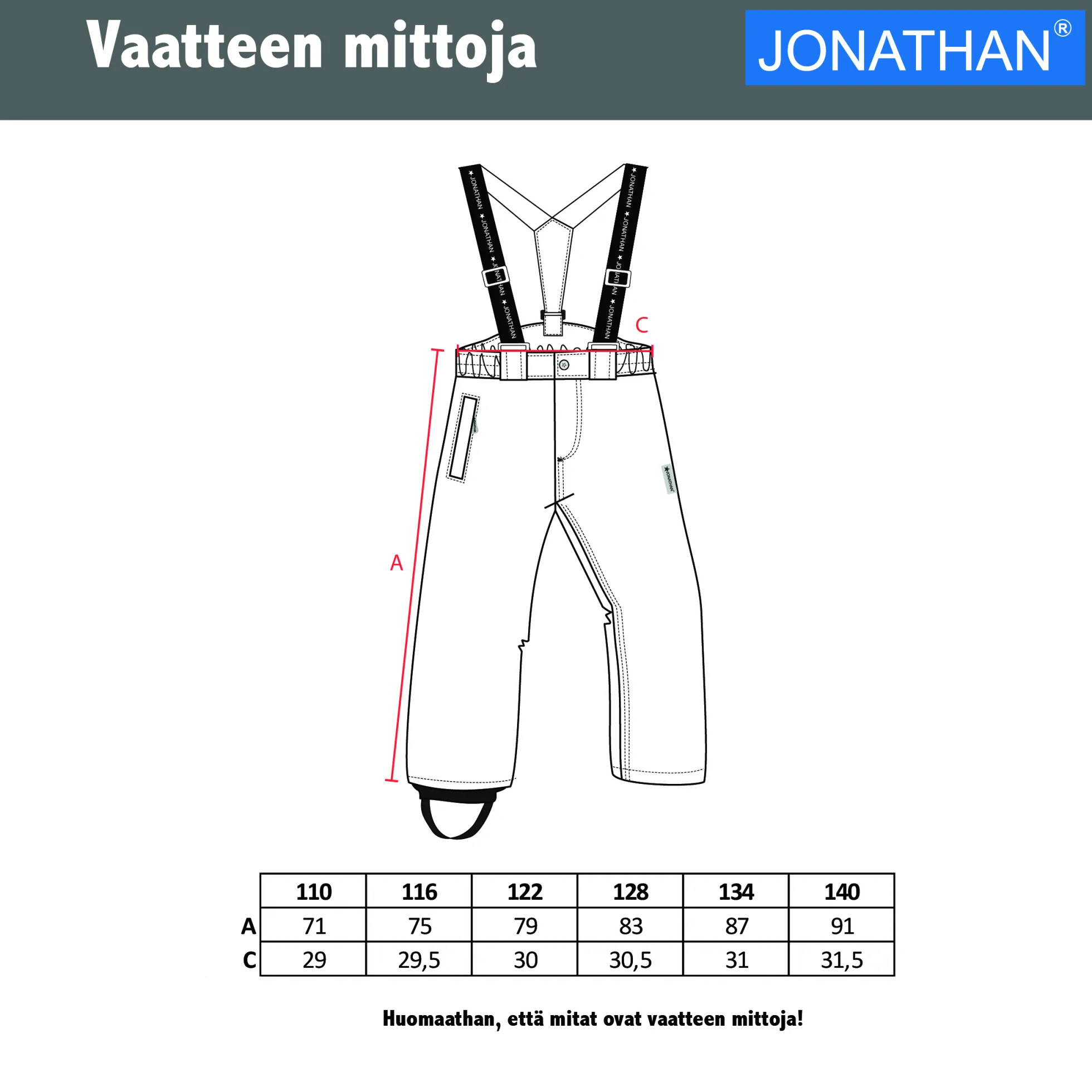 Tu00e4hti Jonathan toppahousut