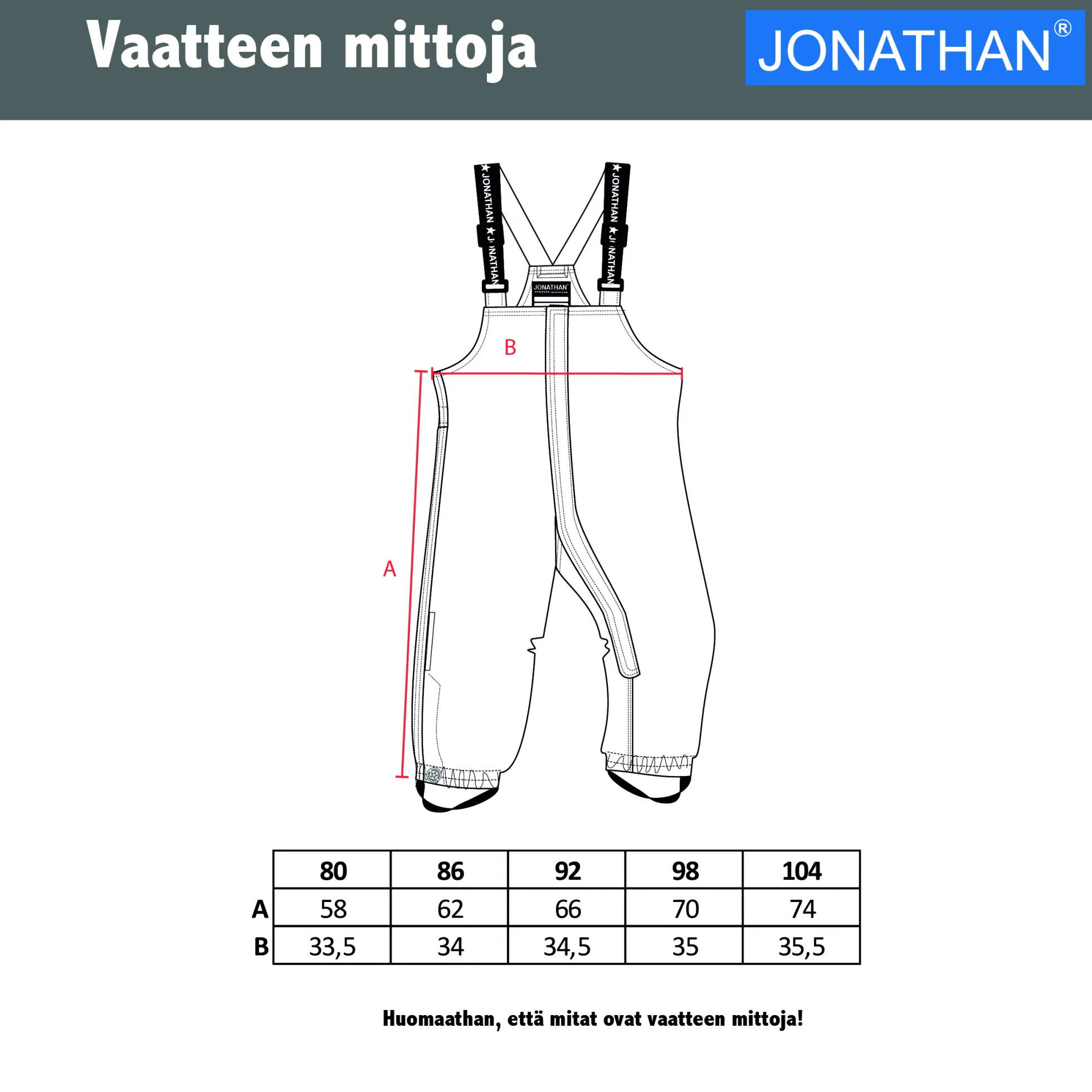 Tu00e4hti Jonathan toppahousut