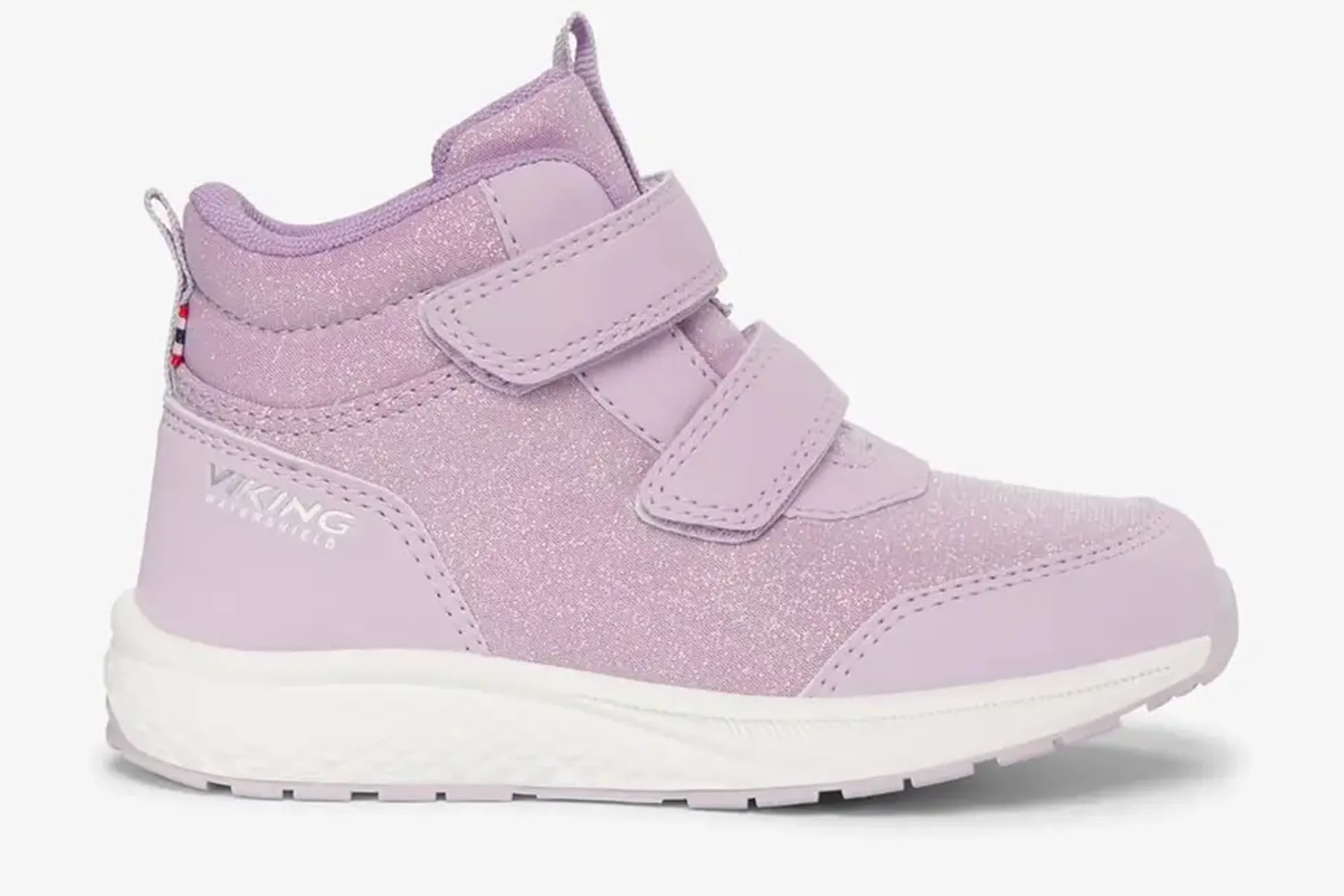 Viking Bouncy Glitter Mid WP 2V vu00e4likausikengu00e4t, Lilac