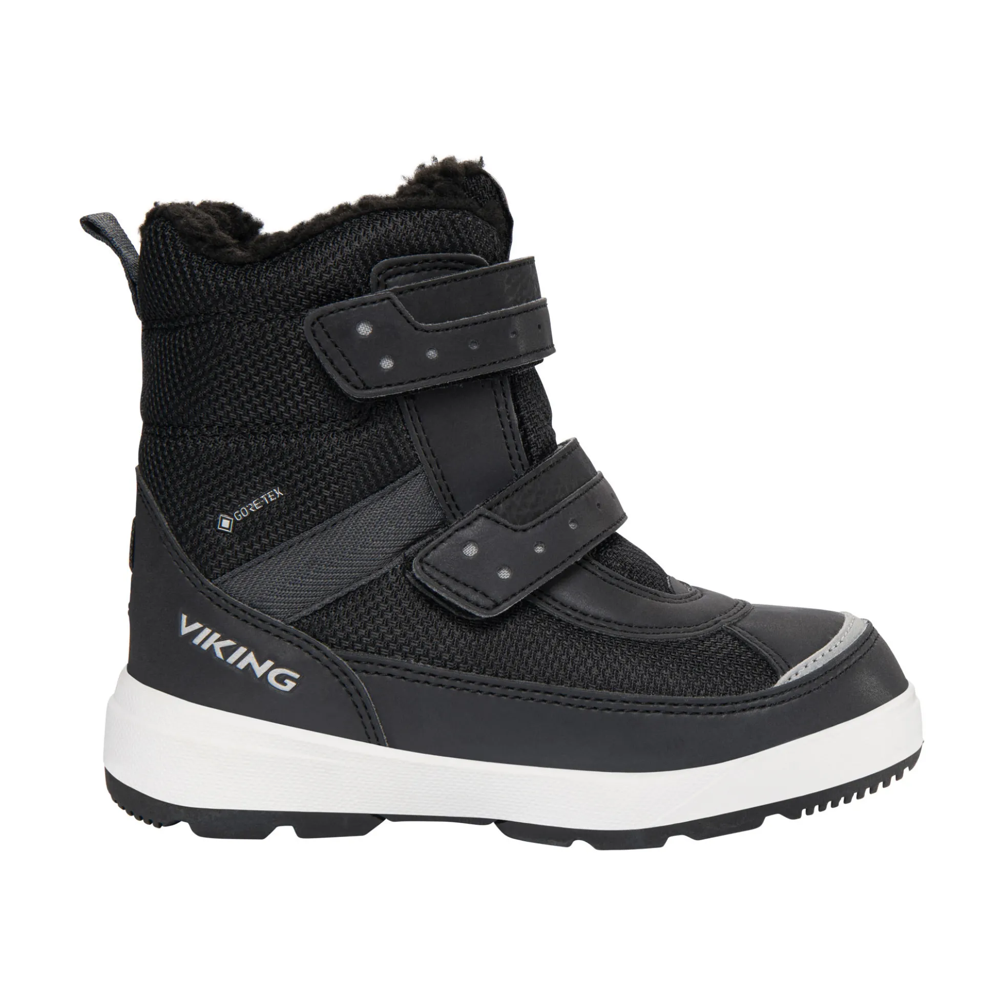 Viking Play Reflex Warm GTX 2V talvikengu00e4t, Musta
